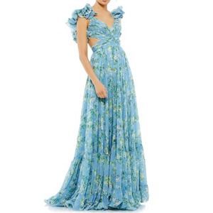 MacDuggal Floral Gown (67803) Women's 4 NWT (flawed)